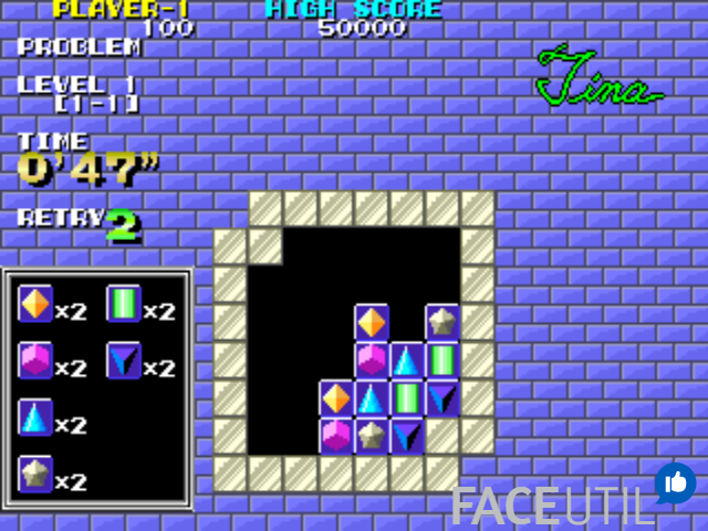Puzznic - Puzzle - 1989 - Taito